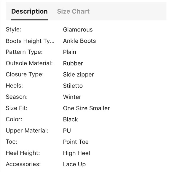 3/$25 5⭐️ Lace up Boots - Picture 6 of 6